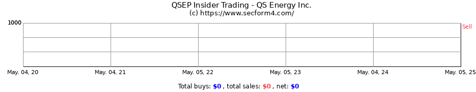 Insider Trading Transactions for QS Energy Inc.