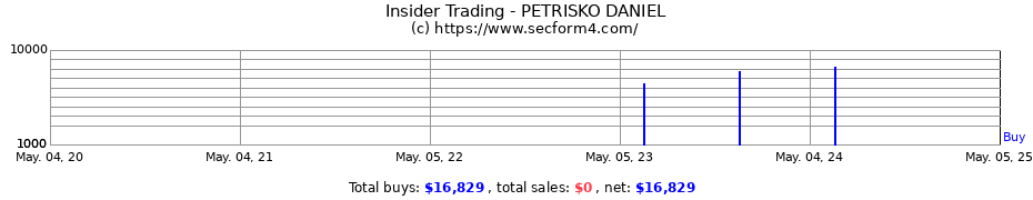 Insider Trading Transactions for PETRISKO DANIEL