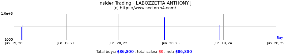 Insider Trading Transactions for LABOZZETTA ANTHONY J