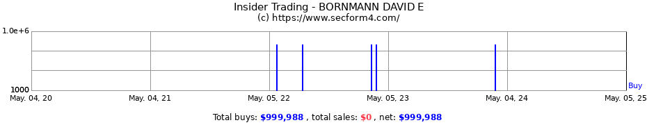 Insider Trading Transactions for BORNMANN DAVID E