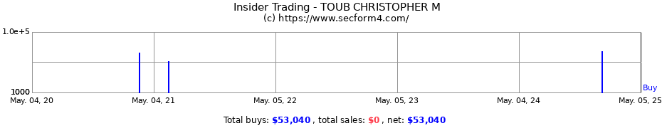 Insider Trading Transactions for TOUB CHRISTOPHER M
