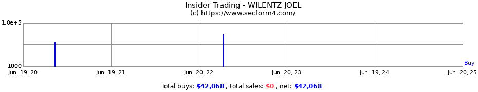 Insider Trading Transactions for WILENTZ JOEL
