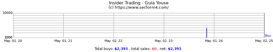 Insider Trading Transactions for Guia Youse