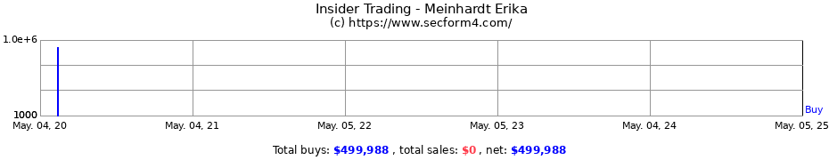 Insider Trading Transactions for Meinhardt Erika