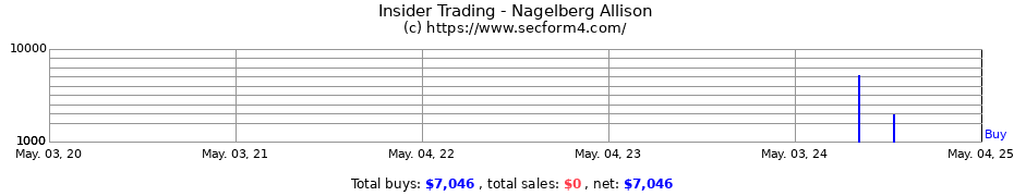 Insider Trading Transactions for Nagelberg Allison