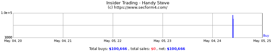 Insider Trading Transactions for Handy Steve