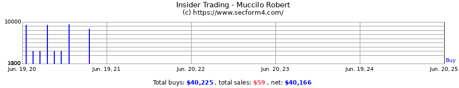 Insider Trading Transactions for Muccilo Robert