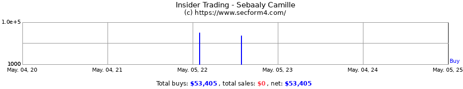 Insider Trading Transactions for Sebaaly Camille