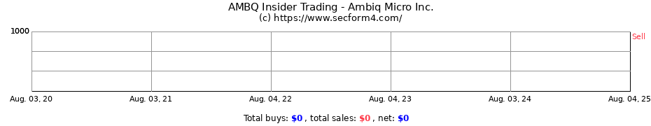 Insider Trading Transactions for Ambiq Micro Inc.