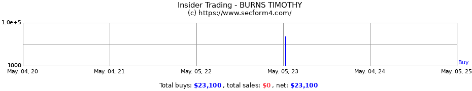Insider Trading Transactions for BURNS TIMOTHY