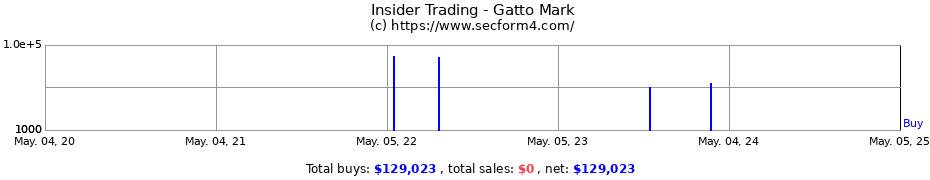 Insider Trading Transactions for Gatto Mark