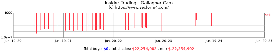 Insider Trading Transactions for Gallagher Cam