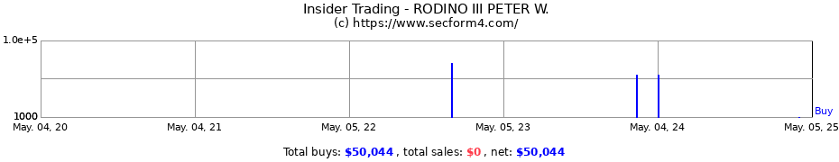 Insider Trading Transactions for Rodino Peter W III