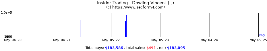 Insider Trading Transactions for VINCENT J. DOWLING, JR.