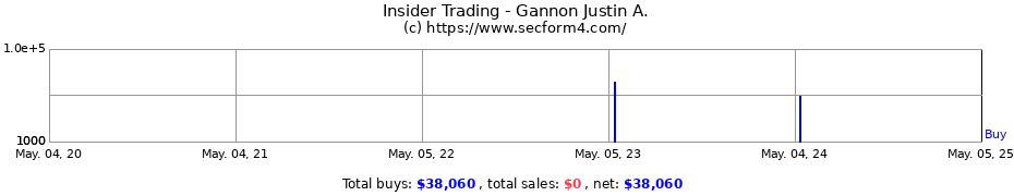 Insider Trading Transactions for Gannon Justin A.