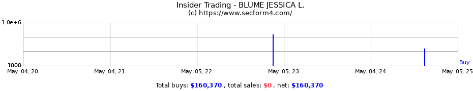 Insider Trading Transactions for BLUME JESSICA L.