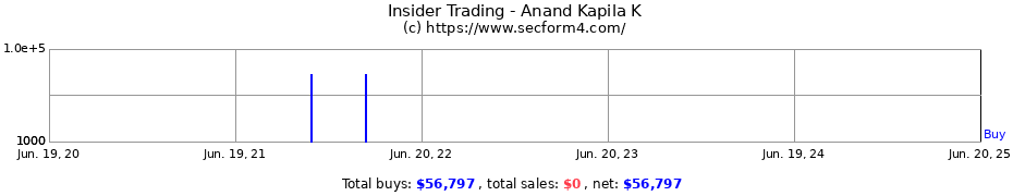 Insider Trading Transactions for Anand Kapila K