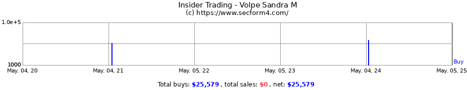 Insider Trading Transactions for Volpe Sandra M