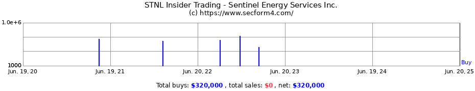 Insider Trading Transactions for Sentinel Energy Services Inc.