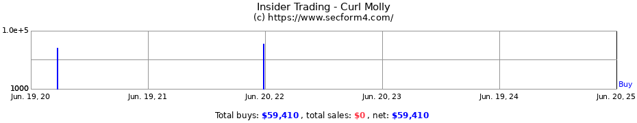 Insider Trading Transactions for Curl Molly