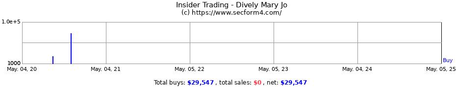 Insider Trading Transactions for Dively Mary Jo