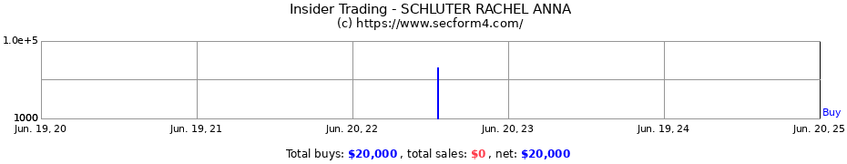 Insider Trading Transactions for SCHLUTER RACHEL ANNA