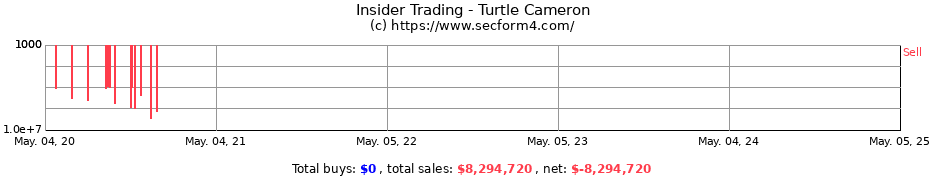Insider Trading Transactions for Turtle Cameron
