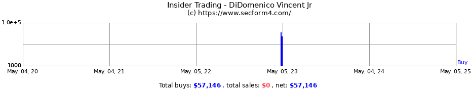 Insider Trading Transactions for DiDomenico Vincent Jr