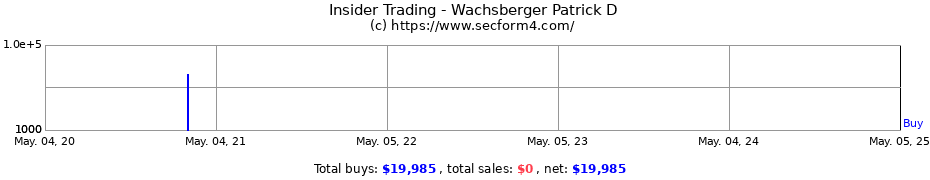 Insider Trading Transactions for Wachsberger Patrick D