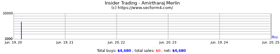 Insider Trading Transactions for Amirtharaj Merlin