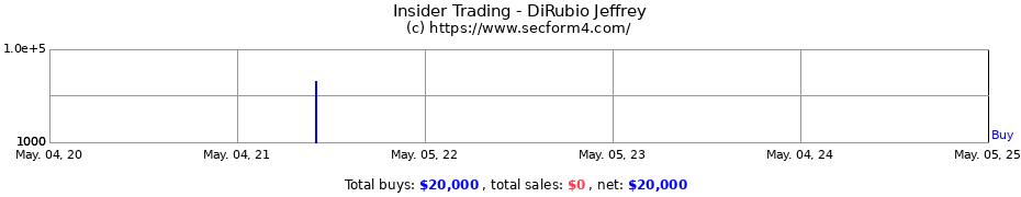 Insider Trading Transactions for DiRubio Jeffrey
