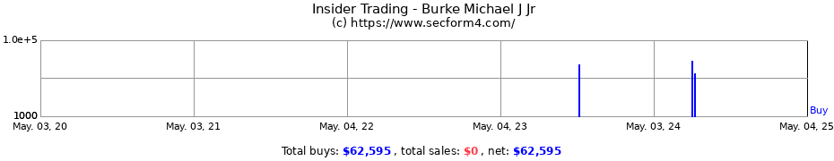Insider Trading Transactions for Burke Michael J Jr