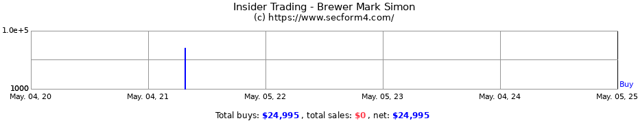 Insider Trading Transactions for Brewer Mark Simon