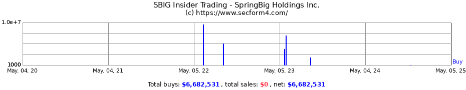 Insider Trading Transactions for SpringBig Holdings Inc.