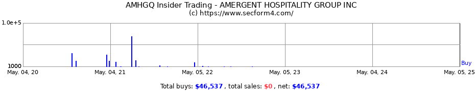 Insider Trading Transactions for AMERGENT HOSPITALITY GROUP INC