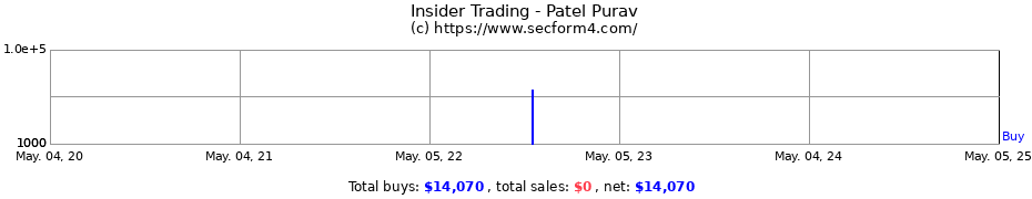 Insider Trading Transactions for Patel Purav