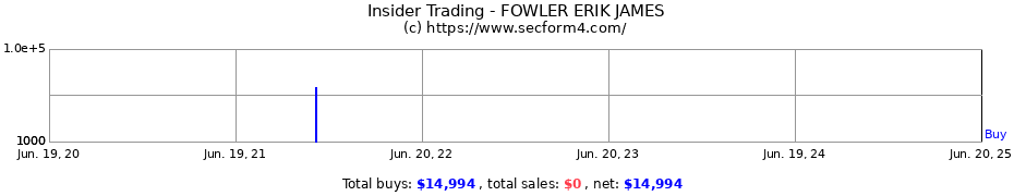Insider Trading Transactions for FOWLER ERIK JAMES