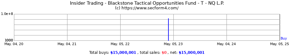 Insider Trading Transactions for Blackstone Tactical Opportunities Fund - T - NQ L.P.