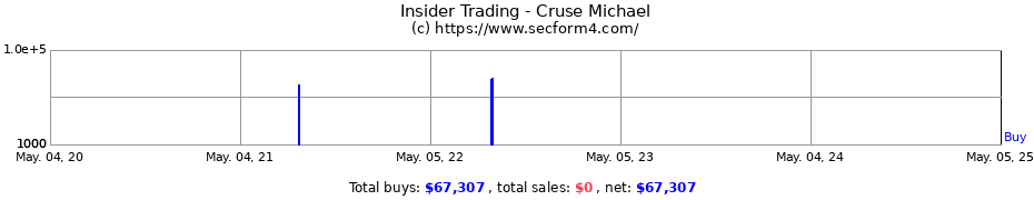Insider Trading Transactions for Cruse Michael