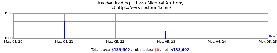 Insider Trading Transactions for Rizzo Michael Anthony