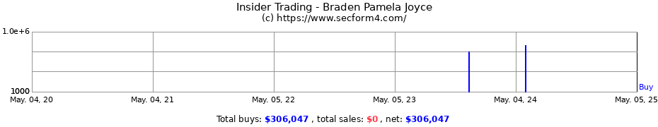 Insider Trading Transactions for Braden Pamela Joyce