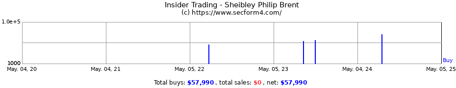 Insider Trading Transactions for Sheibley Philip Brent