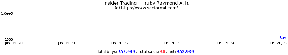 Insider Trading Transactions for Hruby Raymond A. Jr.