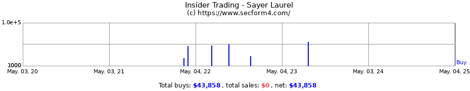 Insider Trading Transactions for Sayer Laurel