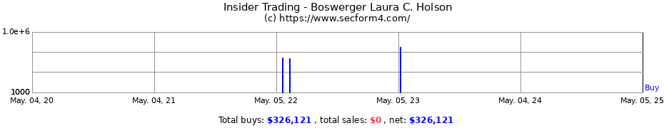 Insider Trading Transactions for Boswerger Laura C. Holson
