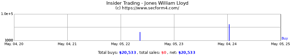 Insider Trading Transactions for Jones William Lloyd