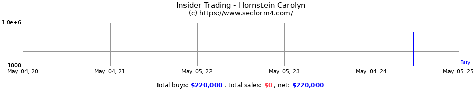 Insider Trading Transactions for Hornstein Carolyn