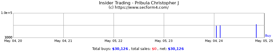 Insider Trading Transactions for Pribula Christopher J