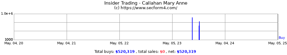 Insider Trading Transactions for Callahan Mary Anne