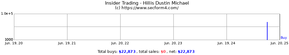 Insider Trading Transactions for Hillis Dustin Michael
